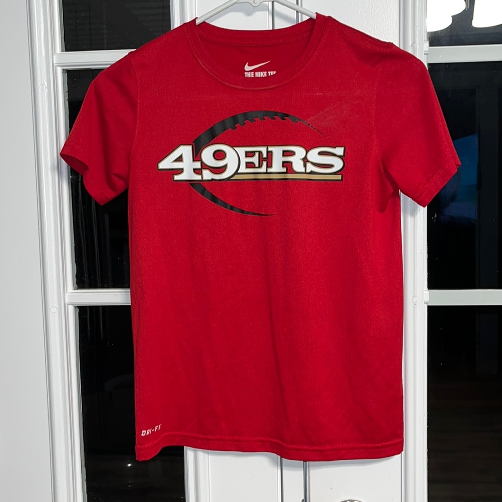 Nike dri-fit 49ers t-shirt, size small